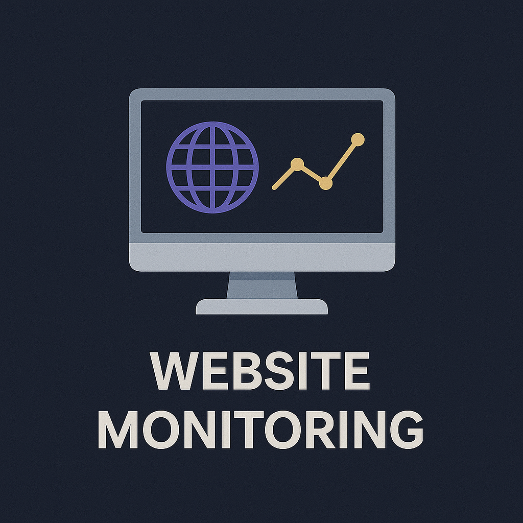 Website monitoring illustration